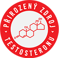 Nálepka přirozený zdroj testosteronu